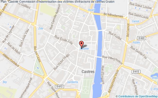 plan Commission D'indemnisation Des Victimes D'infractions De Castres CASTRES CEDEX
