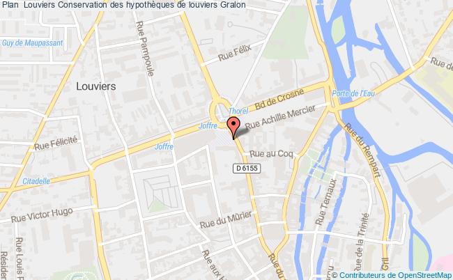 plan Conservation Des Hypothèques De Louviers LOUVIERS CEDEX