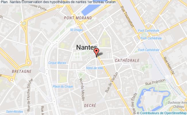 plan Conservation Des Hypothèques De Nantes 1er Bureau NANTES CEDEX 1