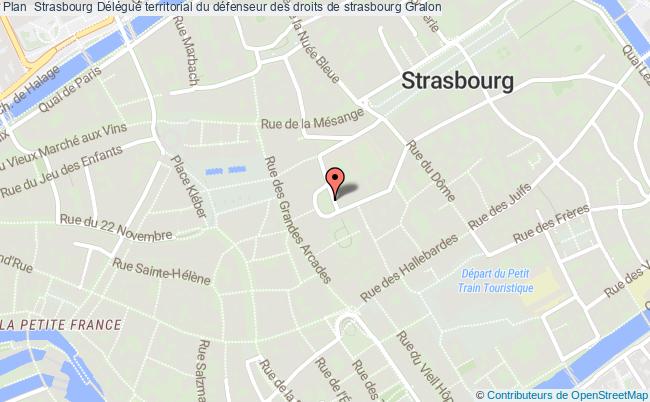 plan Délégué Territorial Du Défenseur Des Droits De Strasbourg STRASBOURG