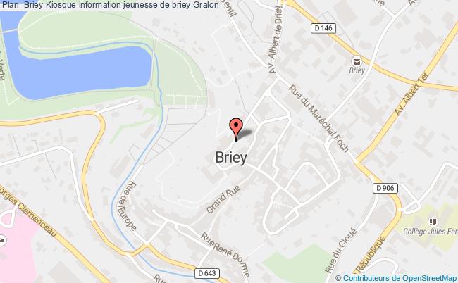 plan Kiosque Information Jeunesse De Briey BRIEY