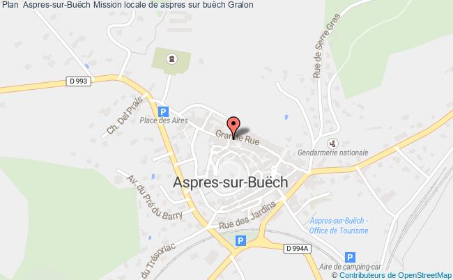 plan Mission Locale De Aspres Sur Buëch ASPRES SUR BUECH