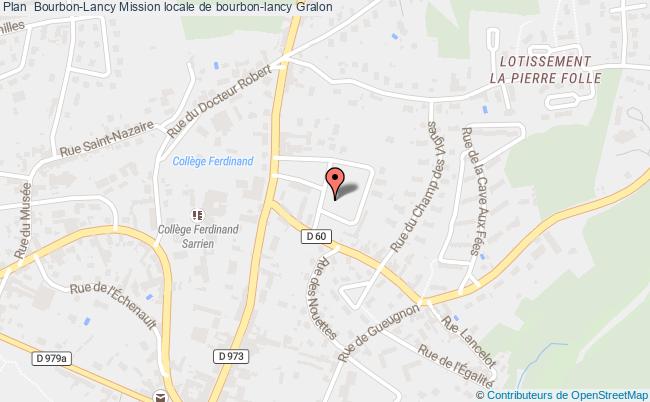 plan Mission Locale De Bourbon-lancy BOURBON LANCY