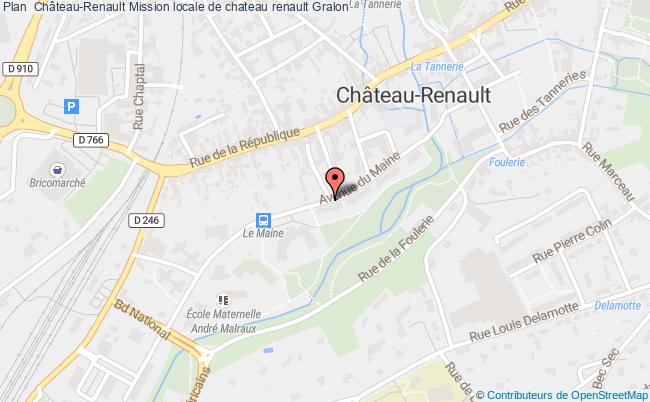 plan Mission Locale De Chateau Renault CHATEAU RENAULT