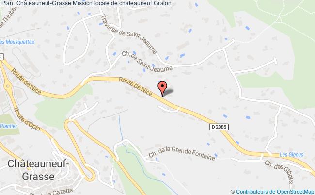 plan Mission Locale De Chateauneuf CHATEAUNEUF GRASSE