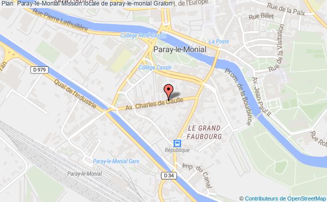 plan Mission Locale De Paray-le-monial PARAY LE MONIAL