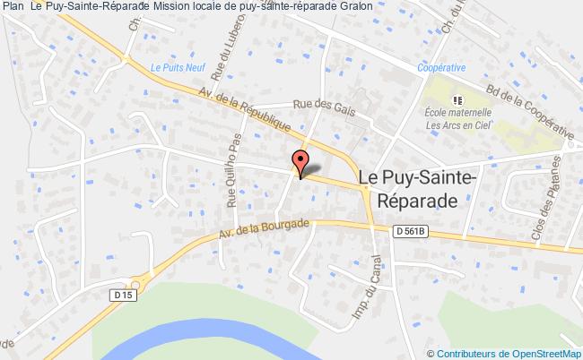plan Mission Locale De Puy-sainte-réparade LE PUY SAINTE REPARADE