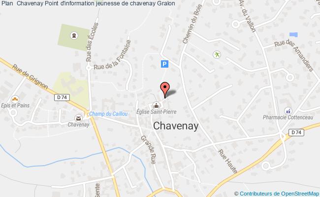 plan Point D'information Jeunesse De Chavenay CHAVENAY