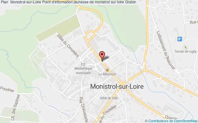 plan Point D'information Jeunesse De Monistrol Sur Loire MONISTROL SUR LOIRE