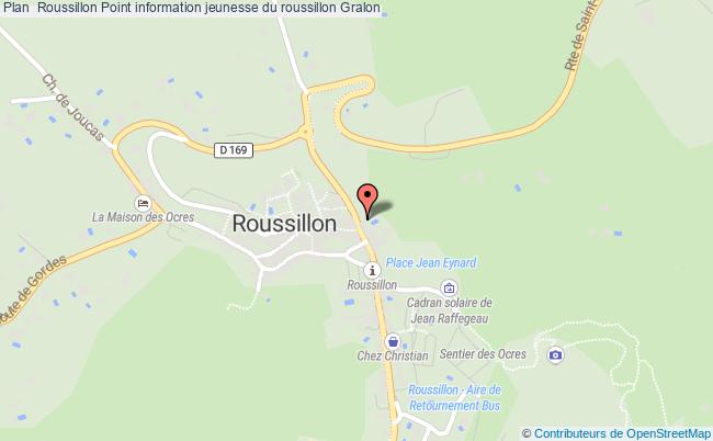 plan Point Information Jeunesse Du Roussillon ROUSSILLON