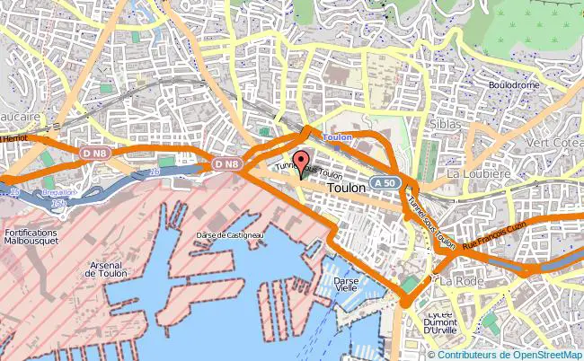 plan Tribunal De Grande Instance De Toulon TOULON CEDEX 9
