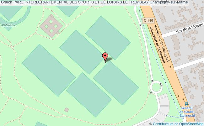 plan 5 Terrains De Football Gazon - Parc Le Tremblay