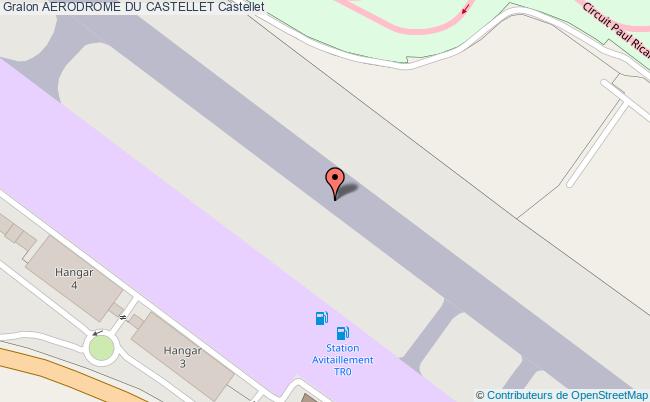 plan Aerodrome Du Castellet