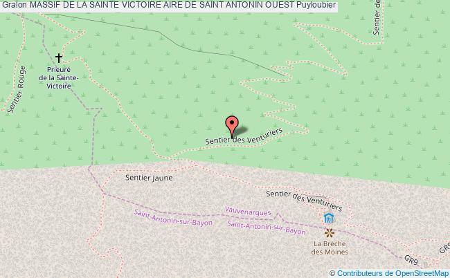 plan Aire De Decollage Parapente St Antonin Ouest