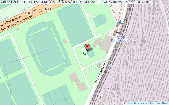 plan Anneau De Roller Debutant (centre De Loisirs Ete) - Parc Interdepartemental Des Sports
