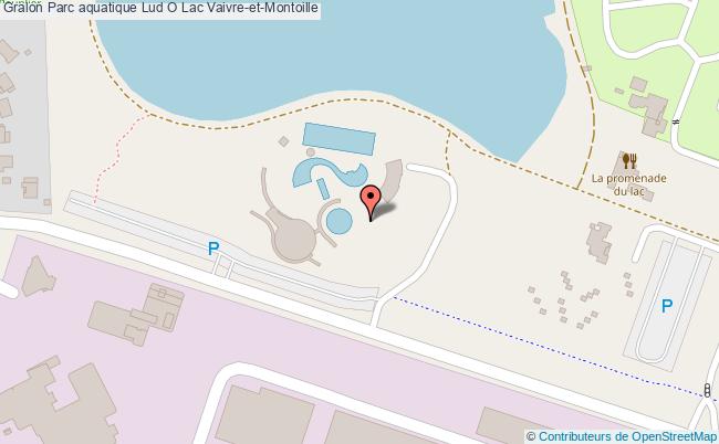 Bassin ludique Parc aquatique lud o lac Vaivre-et-Montoille