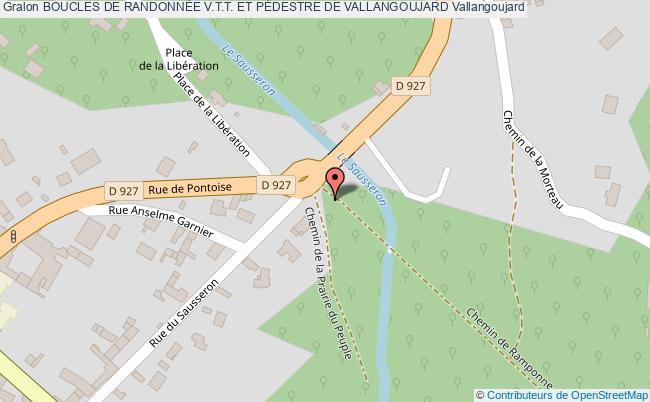 plan Boucle De Randonnée Vtt Et Pédestre Circuit Des Trois Ville (pp6v-4)