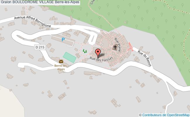plan Boulodrome Du Cercle