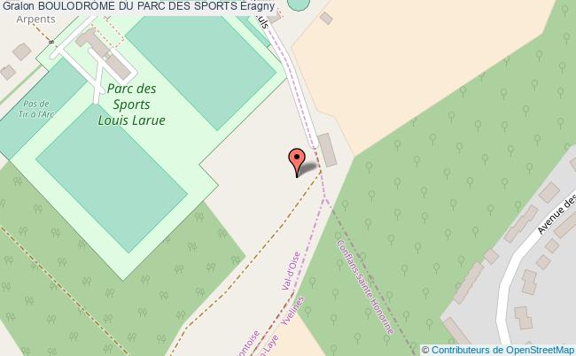 plan Boulodrome Du Parc Des Sports