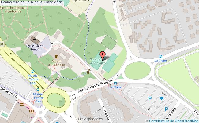 Boulodrome Jean Miquel 1 Aire de Jeux de la Clape Aire de jeux de la clape  Agde