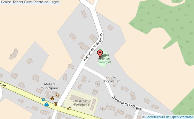 Boulodrome Tennis Saint Pierre De Lages