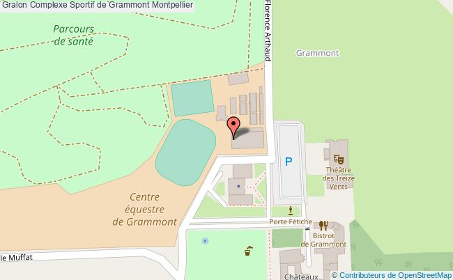 plan Centre Equestre Manège Couvert Complexe Sportif De Grammont