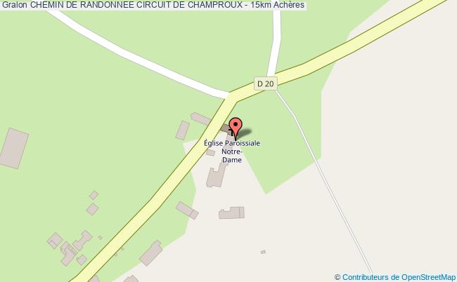 plan Circuit De Champroux-15km