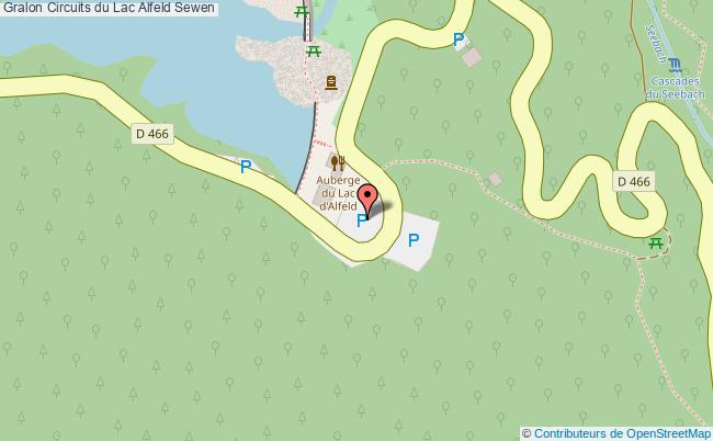 plan Circuit Du Lac Alfeld - Wasserfall - Rundkopf - Boedelen