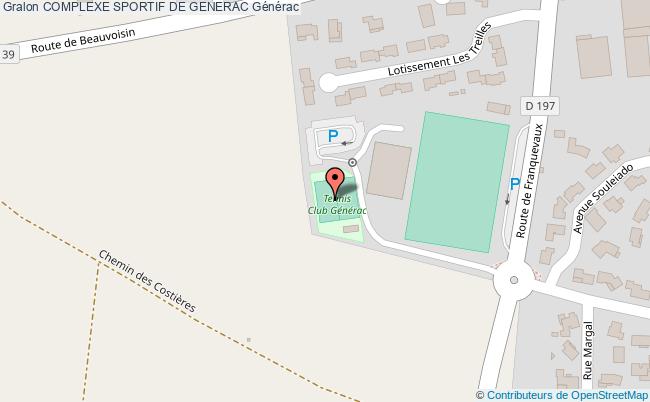 plan Courts De Tennis Complexe Sportif De Generac