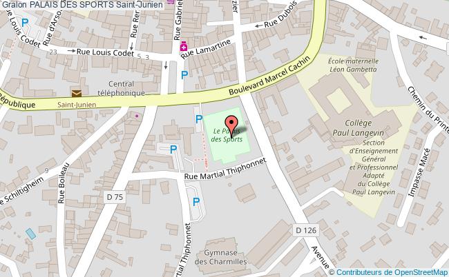 DOJO Palais des sports SaintJunien