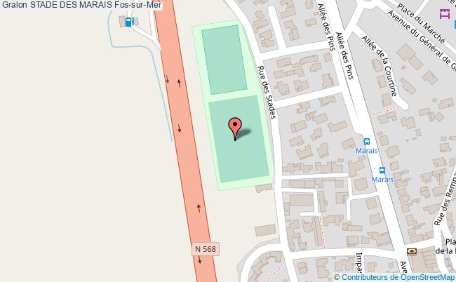 Grand Terrain De Foot Ball Stade Des Marais Fos Sur Mer