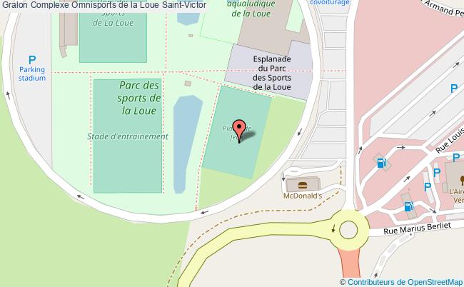 plan Grande Plaine De Jeux (stadium)