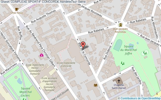 27 Rue De La Concorde 92600 Asnières-sur-seine GYMNASE Complexe sportif concorde Asnières-sur-Seine