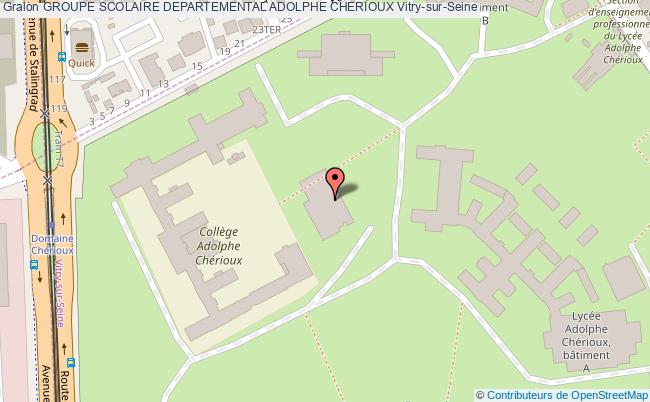 plan Gymnase Cosec - Groupe Scolaire Departemental Adolphe Cherioux