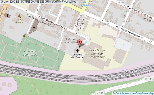 GYMNASE Lycee notre dame de granchamp Versailles