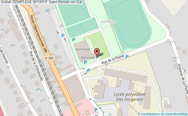 Gymnase multisports Complexe sportif Saint-Romain-en-Gal