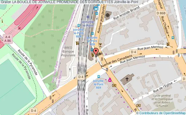 plan La Boucle De Joinville Promenade Des Guinguettes