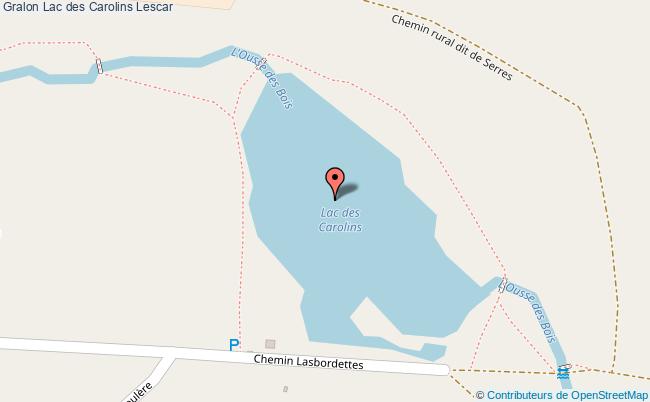 plan Lac Des Carolins