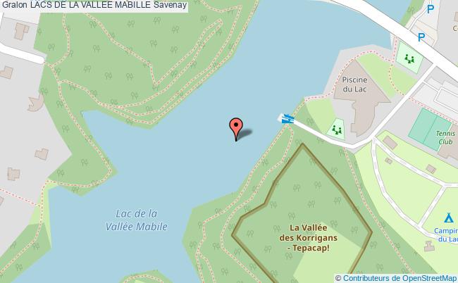 plan Lacs De La Vallée Mabile