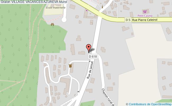 Mur d'escalade Village vacances azureva Murol