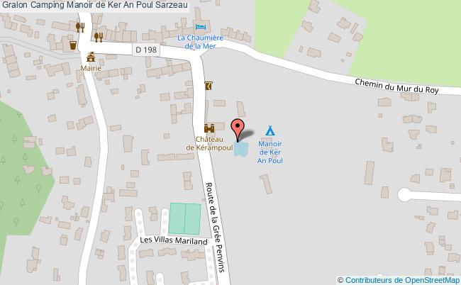 Piscine ludique Camping manoir de ker an poul Sarzeau