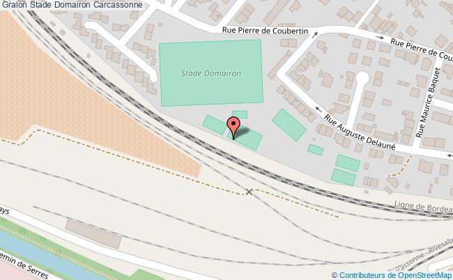 plan Piste Domairon - Carcassonne
