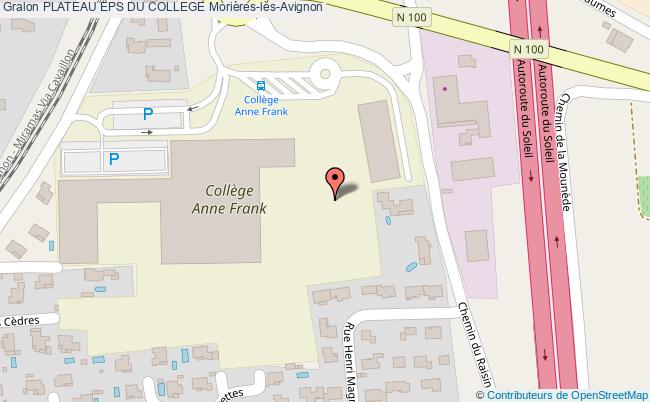 plan Plateau Eps Du College