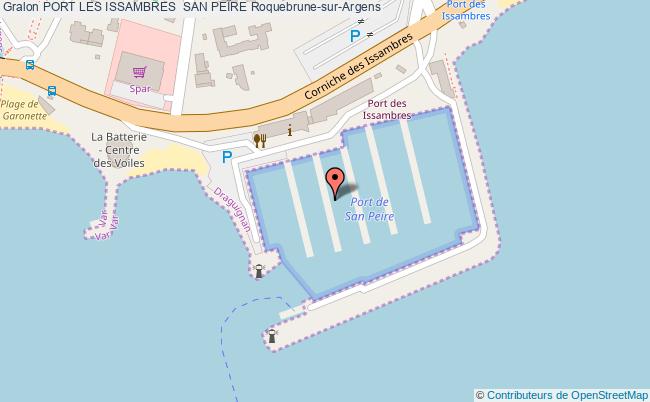 plan Port San PeÏre     Les Issambres