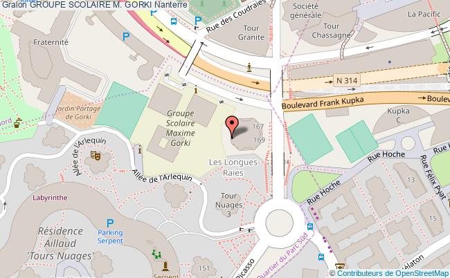 17 Allée De L Arlequin 92000 Nanterre PREAU Groupe scolaire m. gorki Nanterre