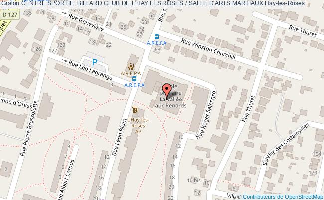 billard l'hay les roses