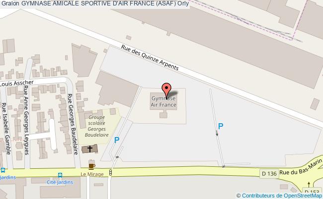 plan Salle De Combat Ou Dojo - Gymnase Amicale Sportive D'air France