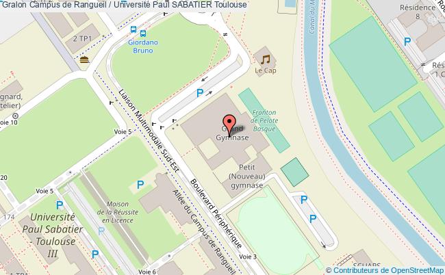 salle de danse campus de rangueil universite paul sabatier toulouse