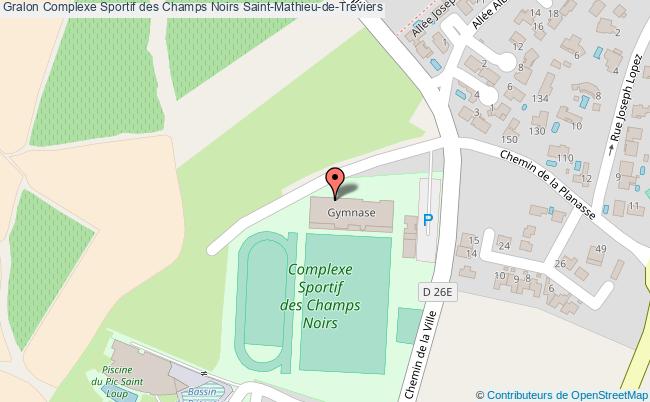 plan Salle De Danse Complexe Sportif Des Champs Noirs