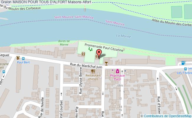 plan de quartier maison alfort